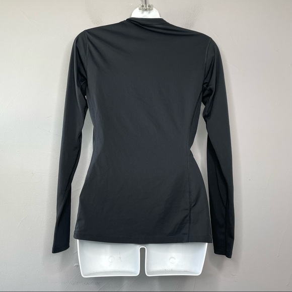 ARC’TERYX Black Phase SL Zip Neck LS Shirt - Picture 4 of 8